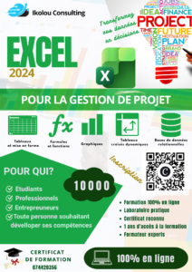 Excel pour la gestion de projets