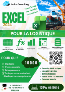 Excel pour la logistique et transport