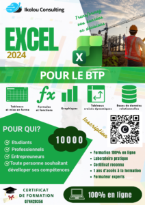 Excel pour le BTP