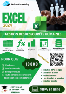 Excel pour les ressources humaines